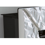 Каминная печь La Nordica Plasma 80:26 Kit Cornice Maiolica Origami Bianco