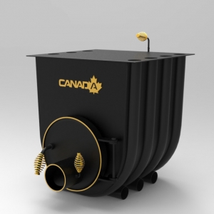 Печь калориферная Canada 01 с варочной поверхностью