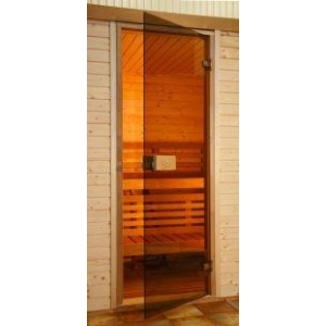 Дверия для бани и сауны Saunax 80x200 Бронза